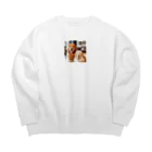 KAWAKamiのワンだふるゴールデン・セレクション Big Crew Neck Sweatshirt