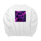 Rryoのサイバーパンク(dream) Big Crew Neck Sweatshirt