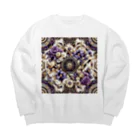 BABYLON  Channel　aiのバロック模様　華　Renaissance Big Crew Neck Sweatshirt