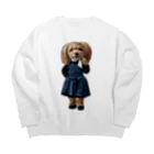 TRI-COMMA（トライカンマ）の愛犬コスチューム：れあ＠チワプー Big Crew Neck Sweatshirt