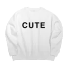 kawaii_factoryのCUTE Big Crew Neck Sweatshirt