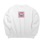 ninja-PMEnoKQPuG4SのYURIA Big Crew Neck Sweatshirt