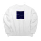 はるんるんの夜空を見上げて Big Crew Neck Sweatshirt