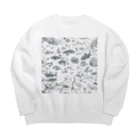 8890の深海 Big Crew Neck Sweatshirt