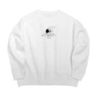 ダークゆうたの煙草を吸っている人 Big Crew Neck Sweatshirt