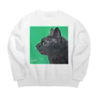 NEKONEEの黒恵　2024 Big Crew Neck Sweatshirt