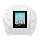 HappyFaceMarketの青空ハリウッドブルーバードUSA Big Crew Neck Sweatshirt