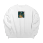 AQUAMETAVERSEの織姫と彦星・七夕祭り　Tomoe bb 2712 Big Crew Neck Sweatshirt