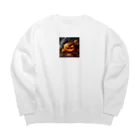 yuriseのハロウィングッズ Big Crew Neck Sweatshirt