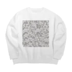 戯れ言やのラーメン経 Big Crew Neck Sweatshirt