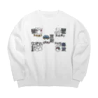 フォーヴァの災害用安否確認4 Big Crew Neck Sweatshirt