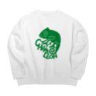 すとろべりーガムFactoryのカメレオン Big Crew Neck Sweatshirt