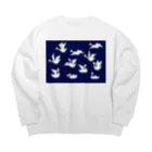 Amiの白鳥の王子  Big Crew Neck Sweatshirt