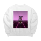 MCコアラコアラの賢いコアラ Big Crew Neck Sweatshirt