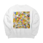 【Yuwiiの店】ゆぅぅぃーのぬこさま Big Crew Neck Sweatshirt