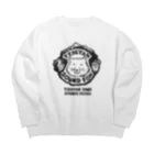 ムクのチベタン サンド サウンズ・レコード Big Crew Neck Sweatshirt