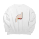 ざわ屋の今朝寿司を食べた人 Big Crew Neck Sweatshirt