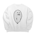 ぺちぺち工房 Pechi Pechi Atelierのあざらし Big Crew Neck Sweatshirt