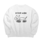 syu01のHYPER NEKO Big Crew Neck Sweatshirt