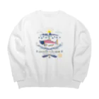 澄ノしおのベニシャケの帰還 Big Crew Neck Sweatshirt