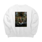 308GTBooのCAT Big Crew Neck Sweatshirt