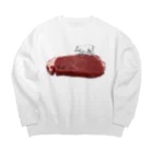 tottoの肉食／ポーク×豚さん Big Crew Neck Sweatshirt