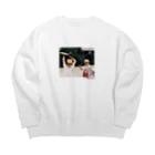 SATOSHI ONOのWANPAK SWEAT Big Crew Neck Sweatshirt