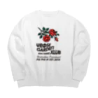 Samurai GardenサムライガーデンのローズガーデンクラブHorticulture Department  Big Crew Neck Sweatshirt