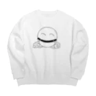 架空の坩堝のにっこりデーモンコア Big Crew Neck Sweatshirt