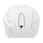 秦透哉の人見知り Big Crew Neck Sweatshirt