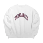 UnBalancedのUB カレッジ Big Crew Neck Sweatshirt