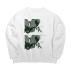 ayacamiのアヤカミ Big Crew Neck Sweatshirt