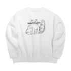 石川飴子の太郎 Big Crew Neck Sweatshirt