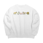 あにまるずのあにまるず Big Crew Neck Sweatshirt