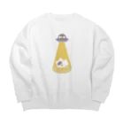 テディ轟の UFO・テディ轟 Big Crew Neck Sweatshirt