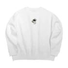 ドラキュラのうさぎのとうもろこしは大事 Big Crew Neck Sweatshirt