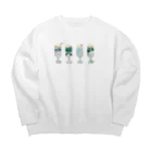 ときわ いとの春と夏のクリームソーダ Big Crew Neck Sweatshirt