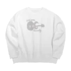 slow.のグレーのギター (family ver.) Big Crew Neck Sweatshirt