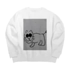 takaのどうぶつしゃつ Big Crew Neck Sweatshirt