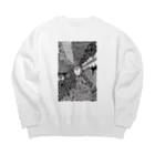 異星人生活日誌。のLie Lie Lie Big Crew Neck Sweatshirt