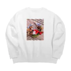 miyoのクリスマスがやってくる🔔 Big Crew Neck Sweatshirt