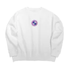 Jean épiのWappenLogo_purple Big Crew Neck Sweatshirt
