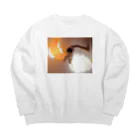 パグのパグのグッズ Big Crew Neck Sweatshirt