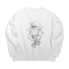 Twinkleハルカの生意気ハルカちゃん Big Crew Neck Sweatshirt