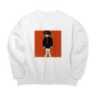 Twinkleハルカのミカちゃん Big Crew Neck Sweatshirt