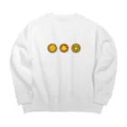 kaekoのピザトリオ Big Crew Neck Sweatshirt