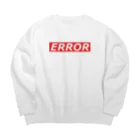 DJパーティ ERROR #えらあのERROR Big Crew Neck Sweatshirt