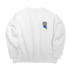 iamy laboのマーメイドジュゴン Big Crew Neck Sweatshirt