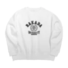 グラフィンのバカダ大学 BAKADA UNIVERSITY Big Crew Neck Sweatshirt