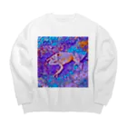 Fantastic FrogのFantastic Frog -Pastel Version- Big Crew Neck Sweatshirt